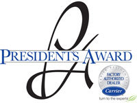 Carrier Presidents award logo 