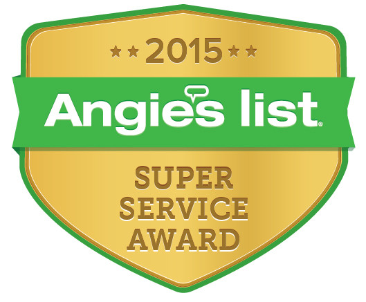 Angie's List Super Service Award for 2015 logo 