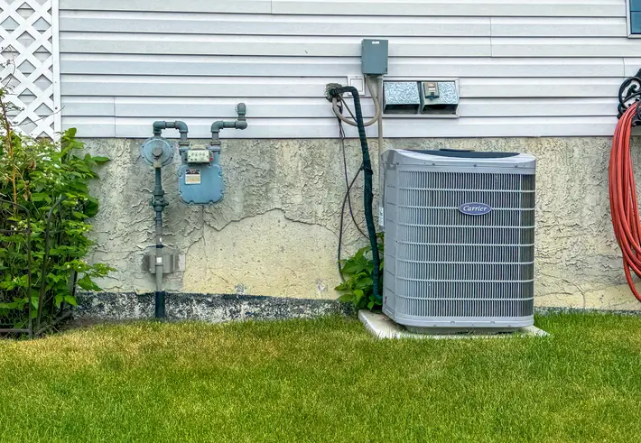Carrier air conditioner installed